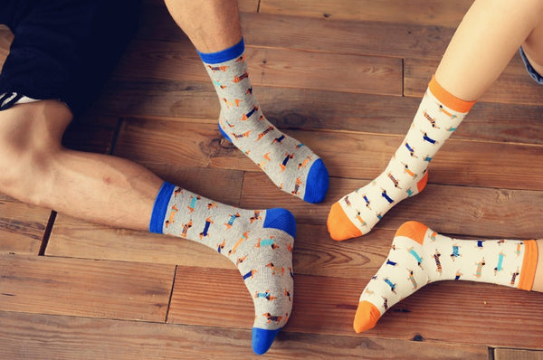 Dachshund Prints Socks - Unisex