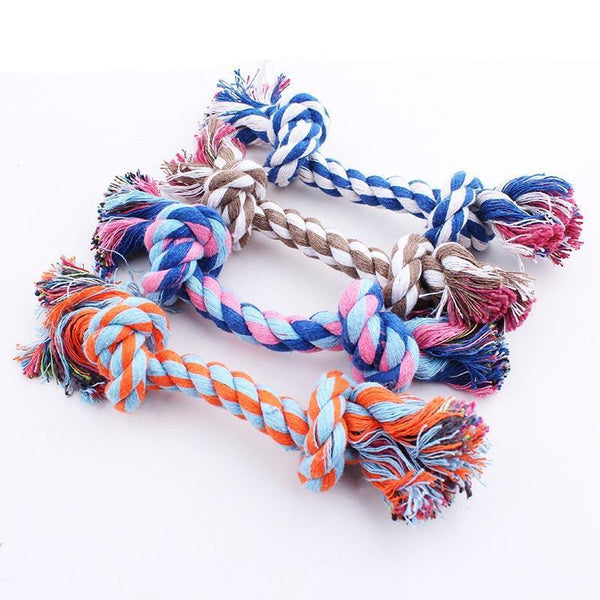 Double Knot Cotton Rope Bone