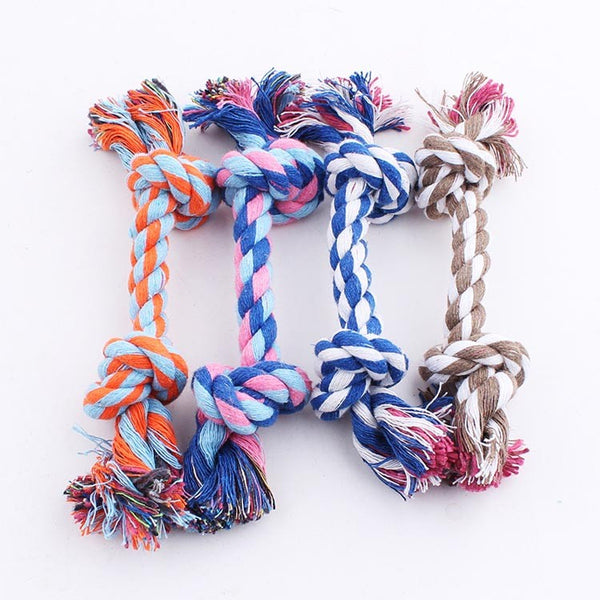 Double Knot Cotton Rope Bone