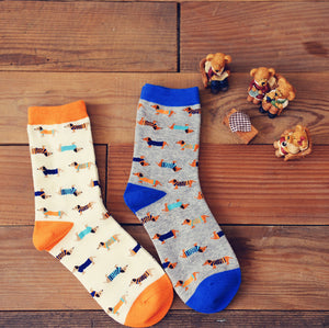 Dachshund Prints Socks - Unisex