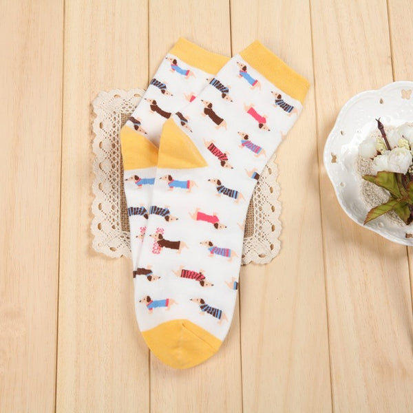 Dachshund Prints Socks - Unisex