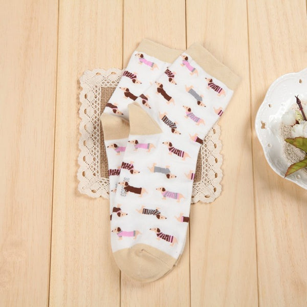 Dachshund Prints Socks - Unisex