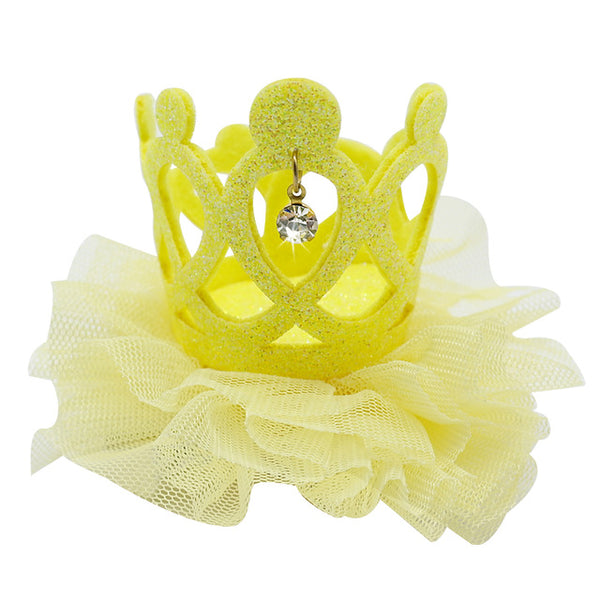 Crown Lace Dog Hair Clip