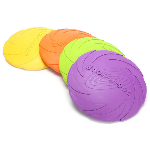 Dog-O-Soar Silicone Rubber Frisbee