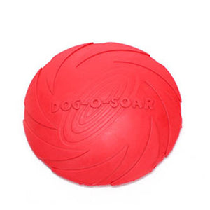 Dog-O-Soar Silicone Rubber Frisbee