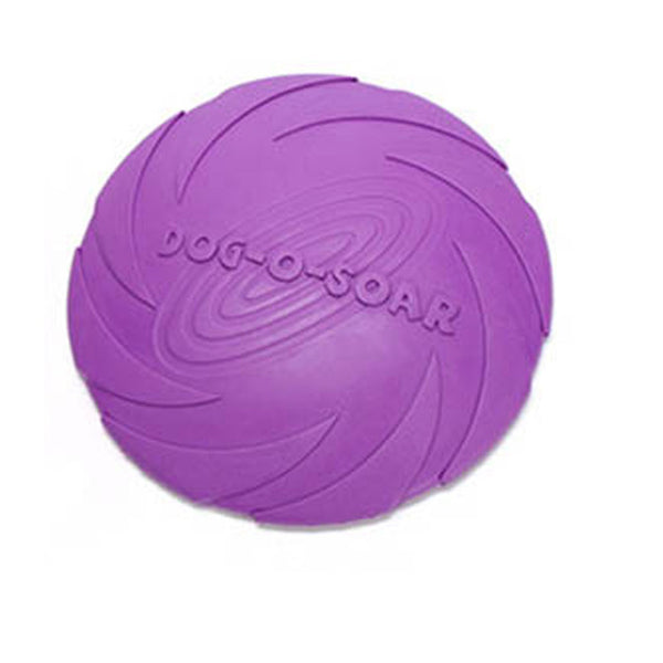 Dog-O-Soar Silicone Rubber Frisbee