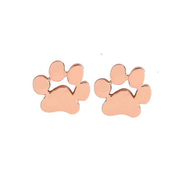 Paw Stud Earrings