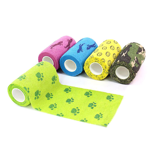 1 Roll Flexible Cohesive Pet Bandage