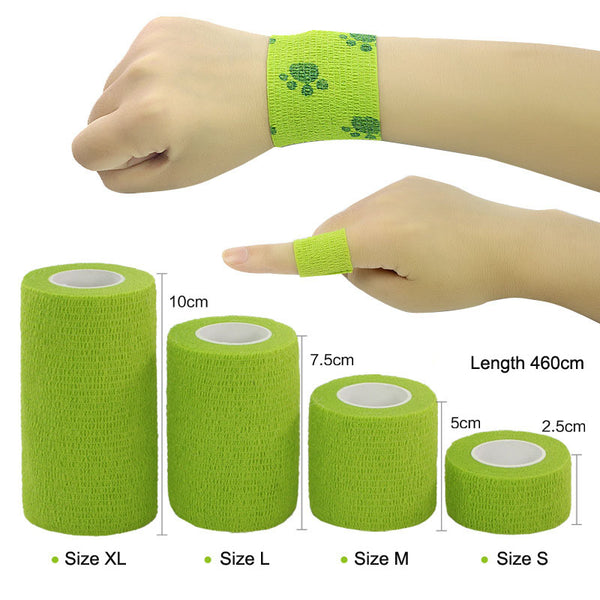 1 Roll Flexible Cohesive Pet Bandage