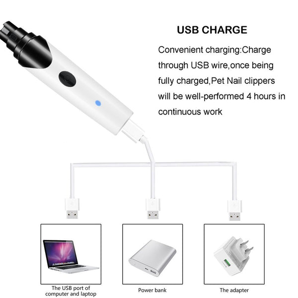 Rechargeable Dog Nail Grinder