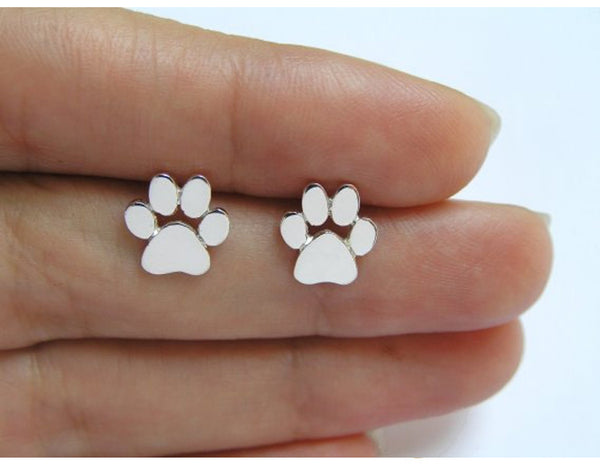 Paw Stud Earrings