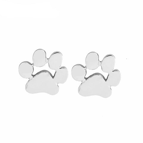 Paw Stud Earrings