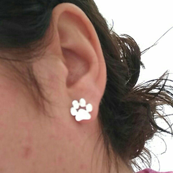 Paw Stud Earrings