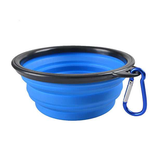 Collapsible Silicone Dog Travel Bowl